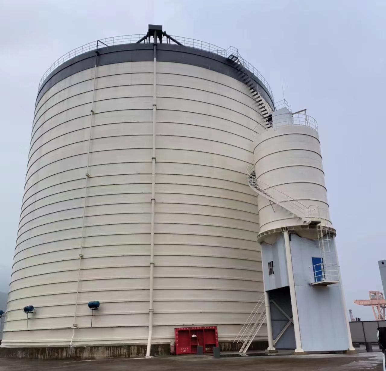 梁平10万吨水泥钢板库