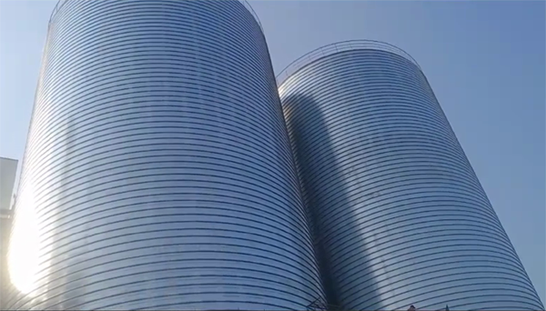 梁平2座混凝土高架卷板仓